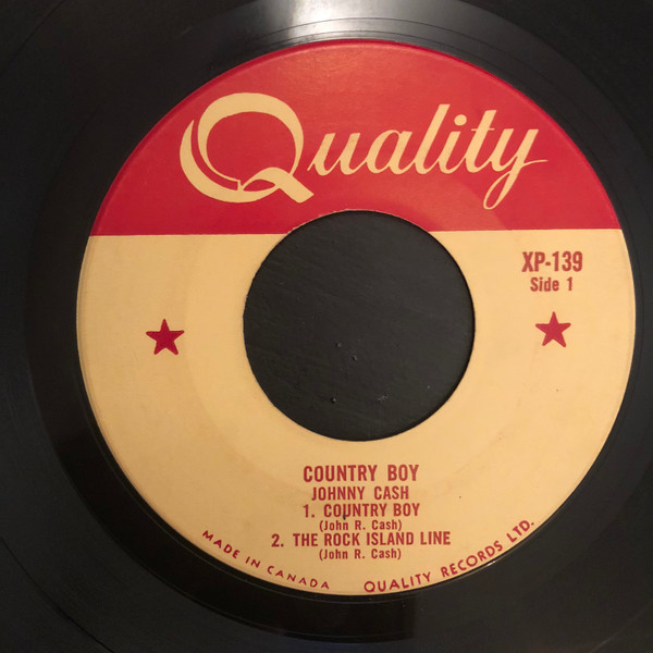 Johnny Cash - Country Boy (7", EP) (Good Plus (G+)) - Image 3