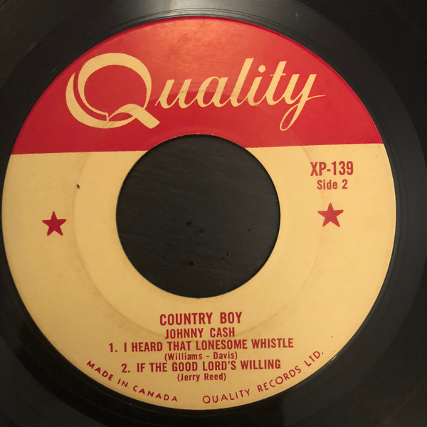 Johnny Cash - Country Boy (7", EP) (Good Plus (G+)) - Image 4