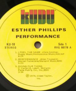 Esther Phillips - Performance (LP, Album) (Very Good Plus (VG+)) - Image 3