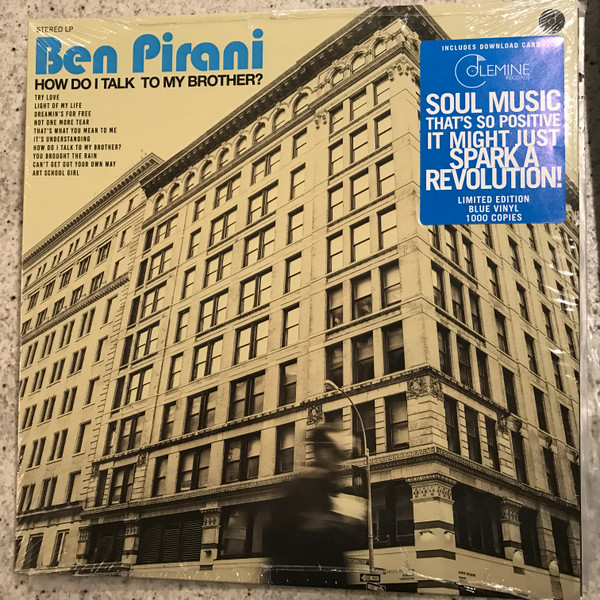 Ben Pirani - How Do I Talk To My Brother? (LP, Album, Ltd, Num, Blu) (Near Mint (NM or M-))