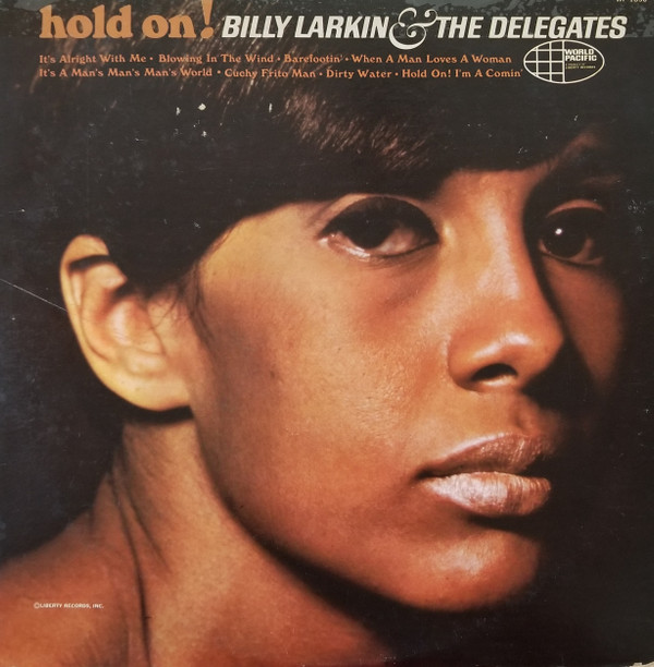 Billy Larkin And The Delegates - Hold On! (LP, Album, Mono) (Near Mint (NM or M-))