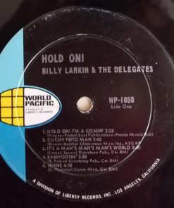 Billy Larkin And The Delegates - Hold On! (LP, Album, Mono) (Near Mint (NM or M-)) - Image 3