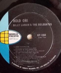 Billy Larkin And The Delegates - Hold On! (LP, Album, Mono) (Near Mint (NM or M-)) - Image 4