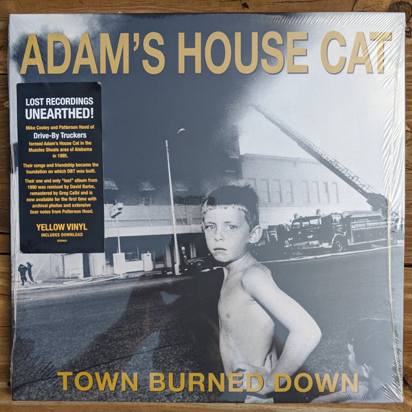 Adam's House Cat - Town Burned Down (LP, Tra) (Near Mint (NM or M-))