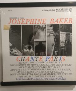 Josephine Baker - Chante Paris (LP, Album) (Very Good Plus (VG+))