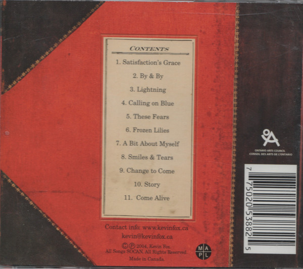 Kevin Fox - Come Alive (CD) (Mint (M)) - Image 2
