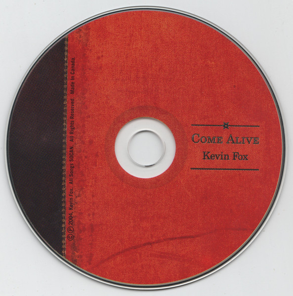 Kevin Fox - Come Alive (CD) (Mint (M)) - Image 3