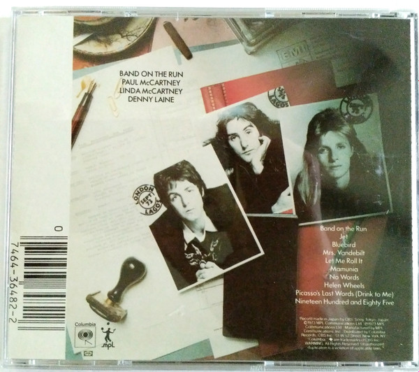 Wings (2) - Band On The Run (CD, Album, RE) (Near Mint (NM or M-)) - Image 2