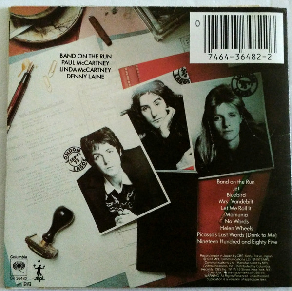 Wings (2) - Band On The Run (CD, Album, RE) (Near Mint (NM or M-)) - Image 3