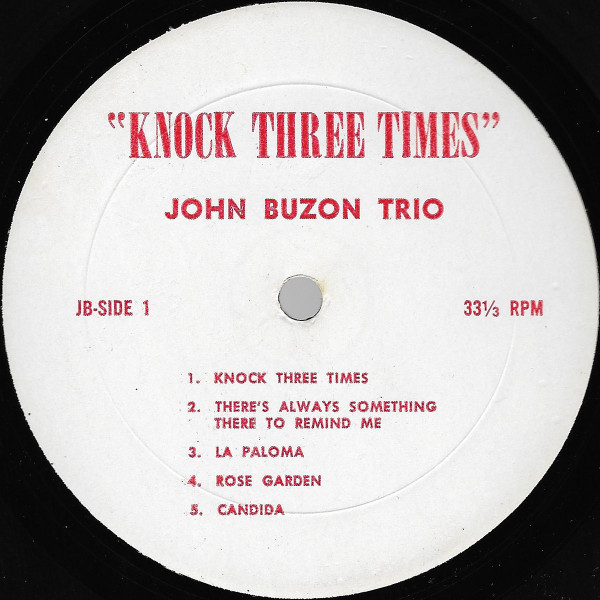 John Buzon - Knock Three Times (LP, Album) (Very Good (VG)) - Image 3