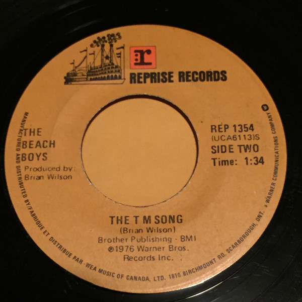 The Beach Boys - Rock And Roll Music (7", Single) (Near Mint (NM or M-)) - Image 2