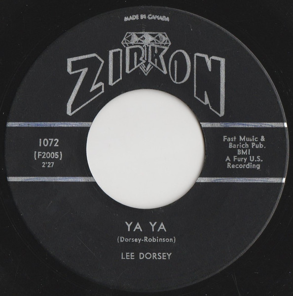 Lee Dorsey - Ya Ya (7", Single) (Very Good Plus (VG+))