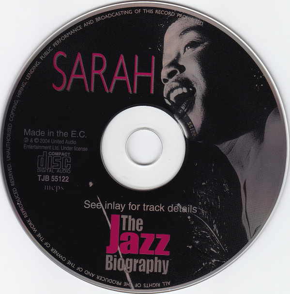 Sarah Vaughan - Sarah Vaughan (CD, Album, Comp) (Mint (M)) - Image 3
