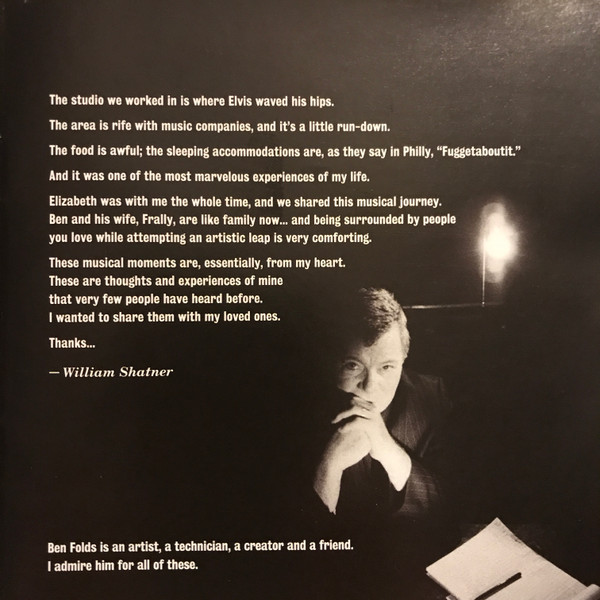 William Shatner - Has Been (CD, Album) (Mint (M)) - Image 4