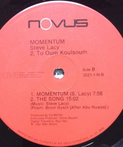 Steve Lacy - Momentum (LP, Album) (Very Good Plus (VG+)) - Image 4