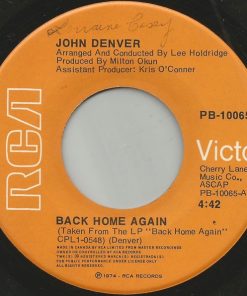 John Denver - Back Home Again  (7", Single) (Very Good Plus (VG+))