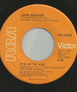 Alternative view of John Denver - Back Home Again  (7", Single) (Very Good Plus (VG+))