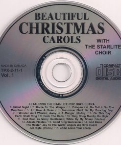 Alternative view of The Starlite Orchestra And Choir - Beautiful Christmas Carols - Vol. 1 (CD, Album) (Near Mint (NM or M-))