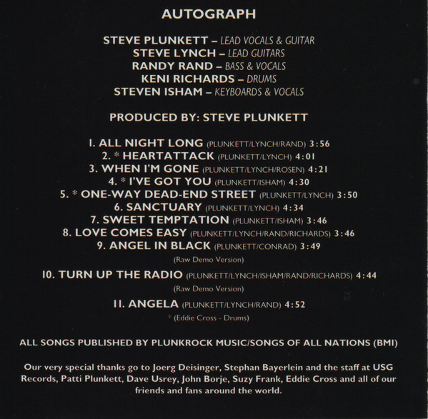 Autograph (2) - Missing Pieces (CD, Album) (Near Mint (NM or M-)) - Image 5