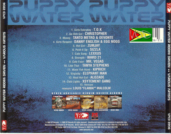 Various - Puppy Water (CD, Comp) (Near Mint (NM or M-)) - Image 2