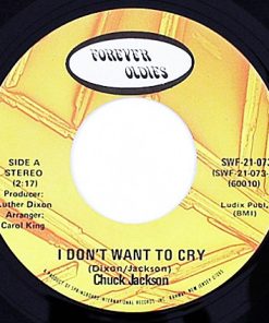 Chuck Jackson - I Don't Want To Cry / Beg Me (7", Single, RE) (Very Good Plus (VG+))