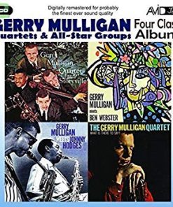 Gerry Mulligan, Gerry Mulligan Quartet - Four Classic Albums (2xCD, Comp, RM) (Near Mint (NM or M-))