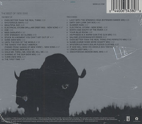 U2 - The Best Of 1990-2000 & B-Sides (2xCD, Comp) (Mint (M)) - Image 2
