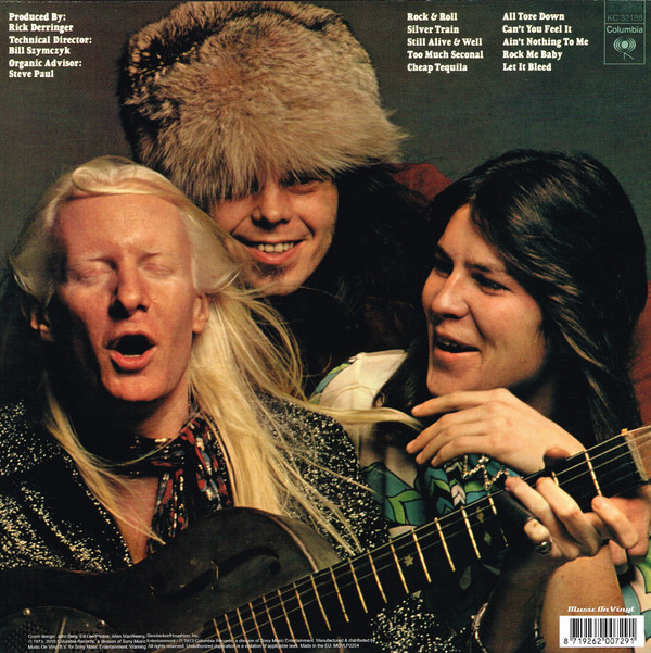 Johnny Winter - Still Alive And Well (LP, Album, RE) (Near Mint (NM or M-)) - Image 2