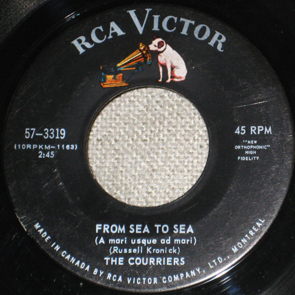 The Courriers - From Sea to Sea (7", Single) (Near Mint (NM or M-))