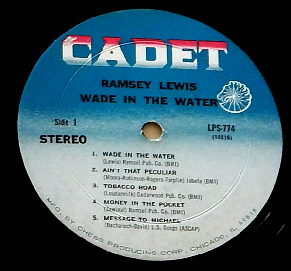 Ramsey Lewis - Wade In The Water (LP, Album, Mon) (Near Mint (NM or M-)) - Image 3