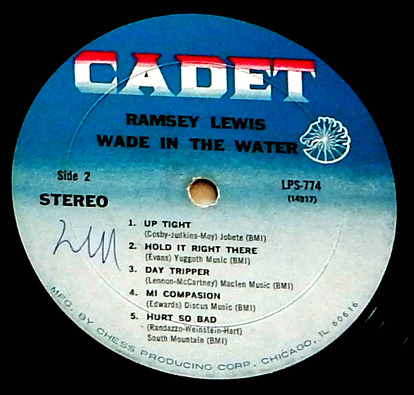 Ramsey Lewis - Wade In The Water (LP, Album, Mon) (Near Mint (NM or M-)) - Image 4
