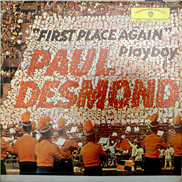 Paul Desmond - "First Place Again" Playboy (LP, Mono) (Good Plus (G+))