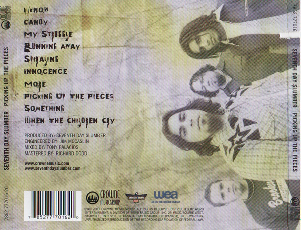 Seventh Day Slumber - Picking Up The Pieces (CD, Album) (Mint (M)) - Image 2