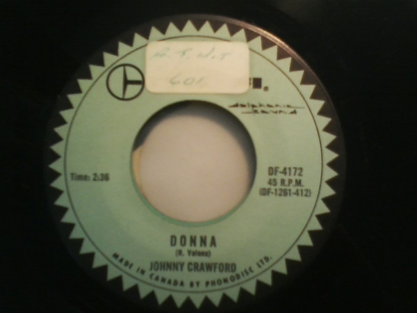 Johnny Crawford - Patti Ann (7", Single) (Near Mint (NM or M-))