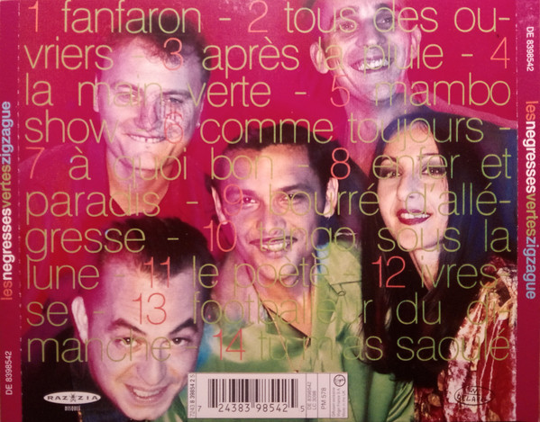 Les Negresses Vertes - Zig-Zague (CD, Album) (Near Mint (NM or M-)) - Image 3