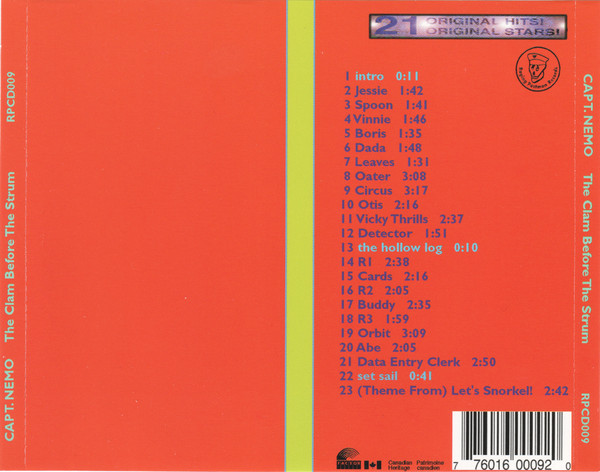 Capt. Nemo (3) - The Clam Before The Strum (CD, Album) (Mint (M)) - Image 2