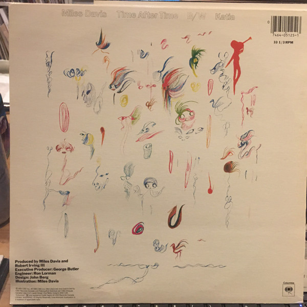 Miles Davis - Time After Time (12") (Near Mint (NM or M-)) - Image 2