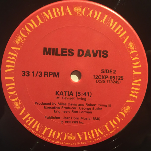 Miles Davis - Time After Time (12") (Near Mint (NM or M-)) - Image 4