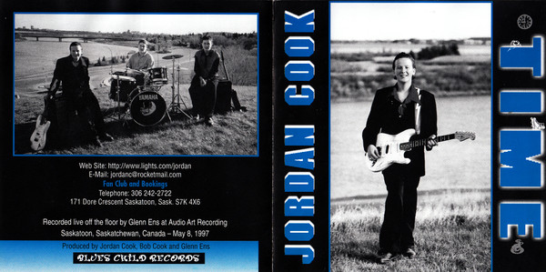 Jordan Cook (2) - Time (CD, Album) (Very Good Plus (VG+)) - Image 2