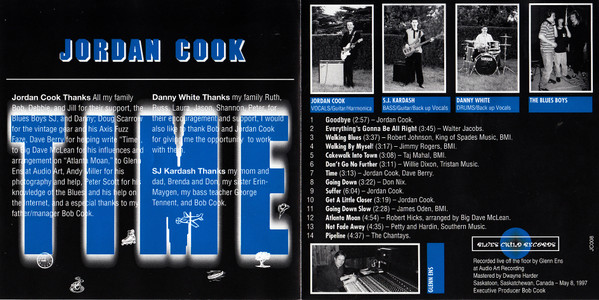 Jordan Cook (2) - Time (CD, Album) (Very Good Plus (VG+)) - Image 3