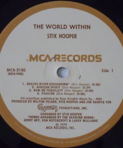 "Stix" Hooper - The World Within (LP, Album, Gat) (Near Mint (NM or M-)) - Image 4