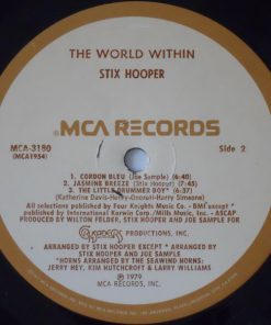 "Stix" Hooper - The World Within (LP, Album, Gat) (Near Mint (NM or M-)) - Image 5
