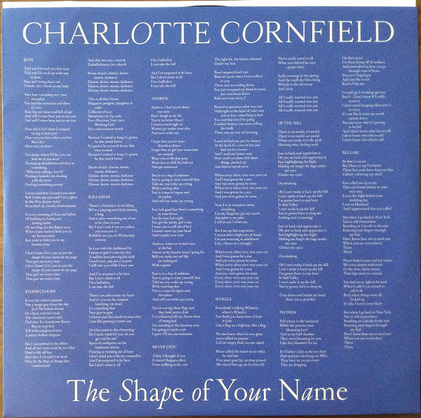 Charlotte Cornfield - The Shape Of Your Name (LP, Album) (Very Good Plus (VG+)) - Image 5