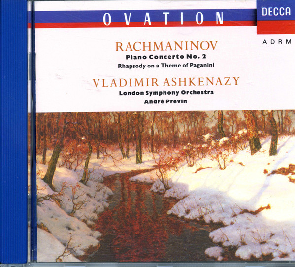 Sergei Vasilyevich Rachmaninoff, Vladimir Ashkenazy, London Symphony Orchestra, André Previn - Piano Concerto No. 2 • Rhapsody On A Theme Of Paganini (CD, RE, RM) (Near Mint (NM or M-))