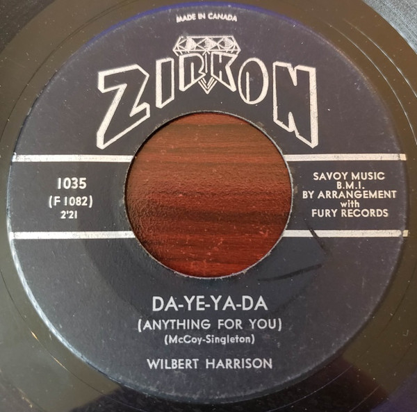 Wilbert Harrison - The Horse / DA-YE-YA-DA (7") (Very Good Plus (VG+)) - Image 2
