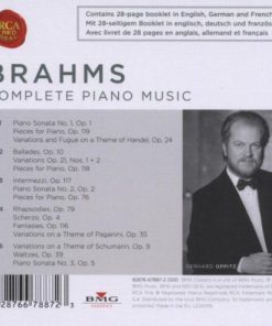 Alternative view of Johannes Brahms, Gerhard Oppitz - Complete Piano Music (5xCD, RE + Box, Comp) (Near Mint (NM or M-))