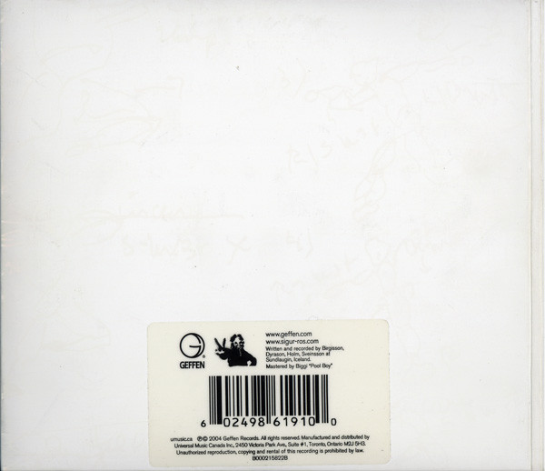 Sigur Rós - Ba Ba Ti Ki Di Do (CD, EP, Tri) (Near Mint (NM or M-)) - Image 2