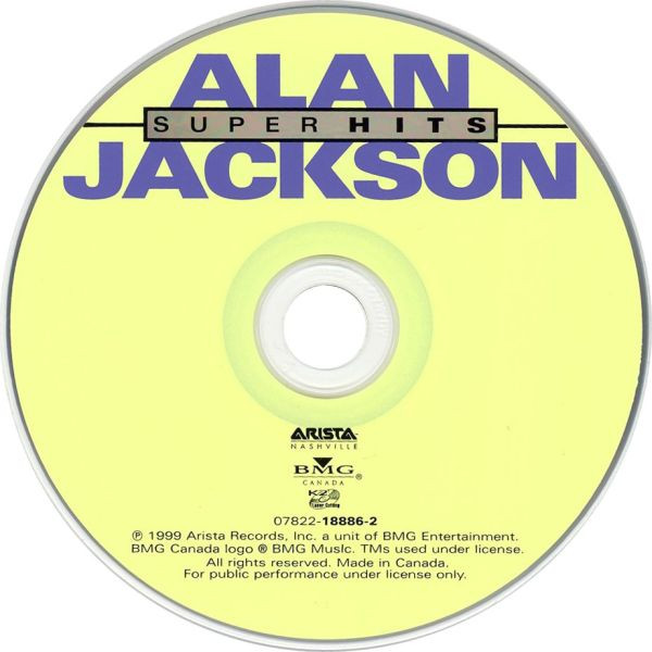 Alan Jackson (2) - Super Hits (CD, Comp) (Near Mint (NM or M-)) - Image 3