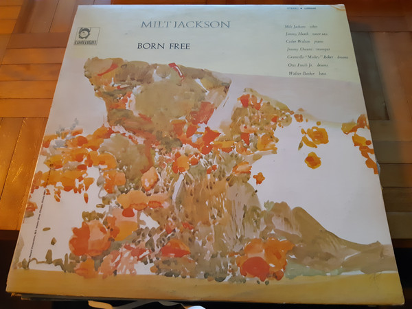 Milt Jackson - Born Free (LP, Album) (Very Good (VG))