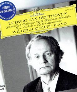 Ludwig van Beethoven - Wilhelm Kempff - Sonaten No. 8 »Pathétique« • No. 14 »Mondschein = Moonlight« • No. 21 »Waldstein« • No. 23 »Appassionata« (CD, Comp, RM, PMD) (Near Mint (NM or M-))